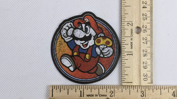 Vintage Looking Mario Vinyl Sticker