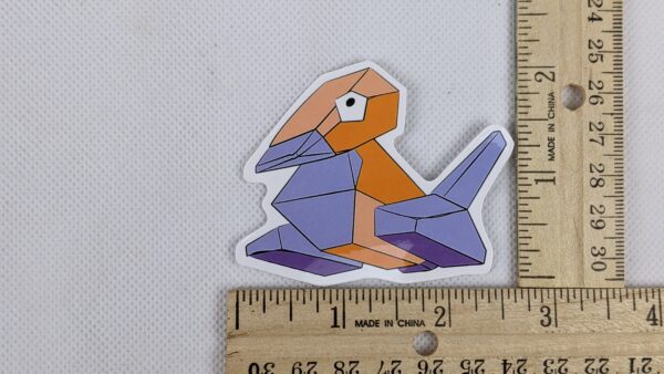 Porygon Vinyl Pokemon Sticker