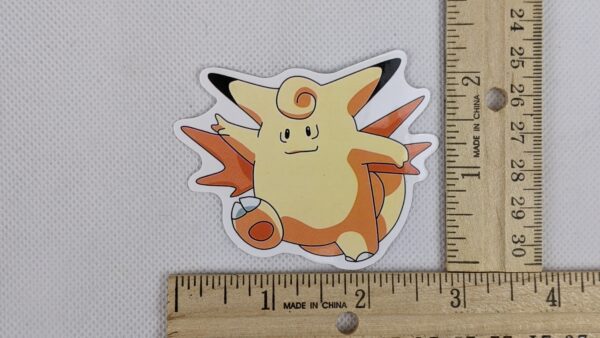 Clefable Vinyl Pokémon Sticker