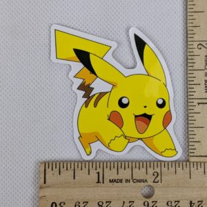 Pikachu Running Vinyl Pokemon Sticker