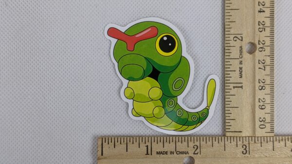 Caterpie Vinyl Pokemon Sticker