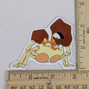 Kingler Vinyl Pokémon Sticker