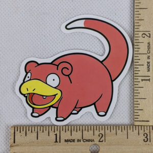 Slowpoke Vinyl Pokemon Sticker