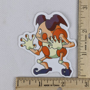 Mr. Mime Vinyl Pokemon Sticker