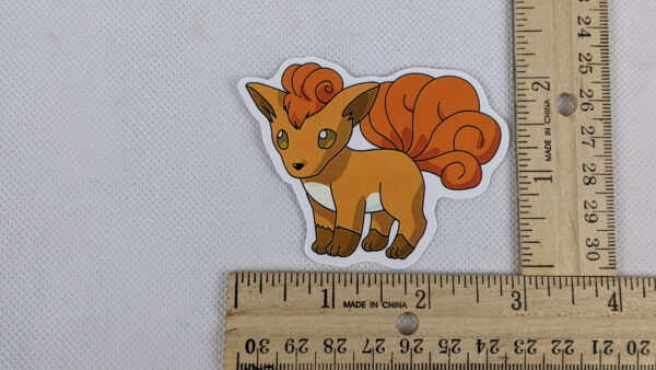 Vulpix Vinyl Pokemon Sticker