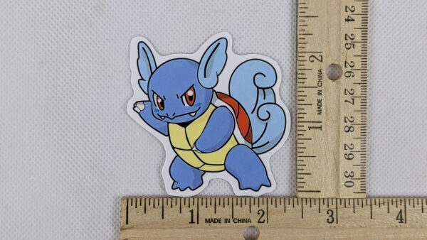 Wartortle Vinyl Pokemon Sticker