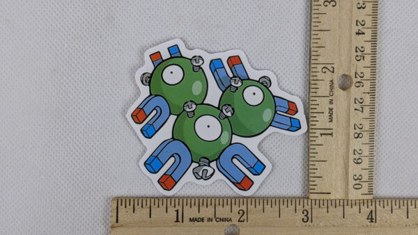 Pokemon Vinyl Sticker, Magneton