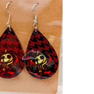 Jack As Freddy Custom Earrings, Elevated STL Custom, Halloween