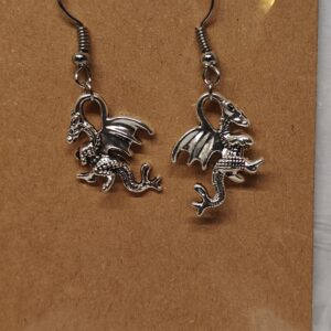 Totally Things Dragon Earrings, Dragons, STL