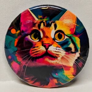 Totally Things Cat 3 Inch Button, St. Louis, STL, ElevatedSTL